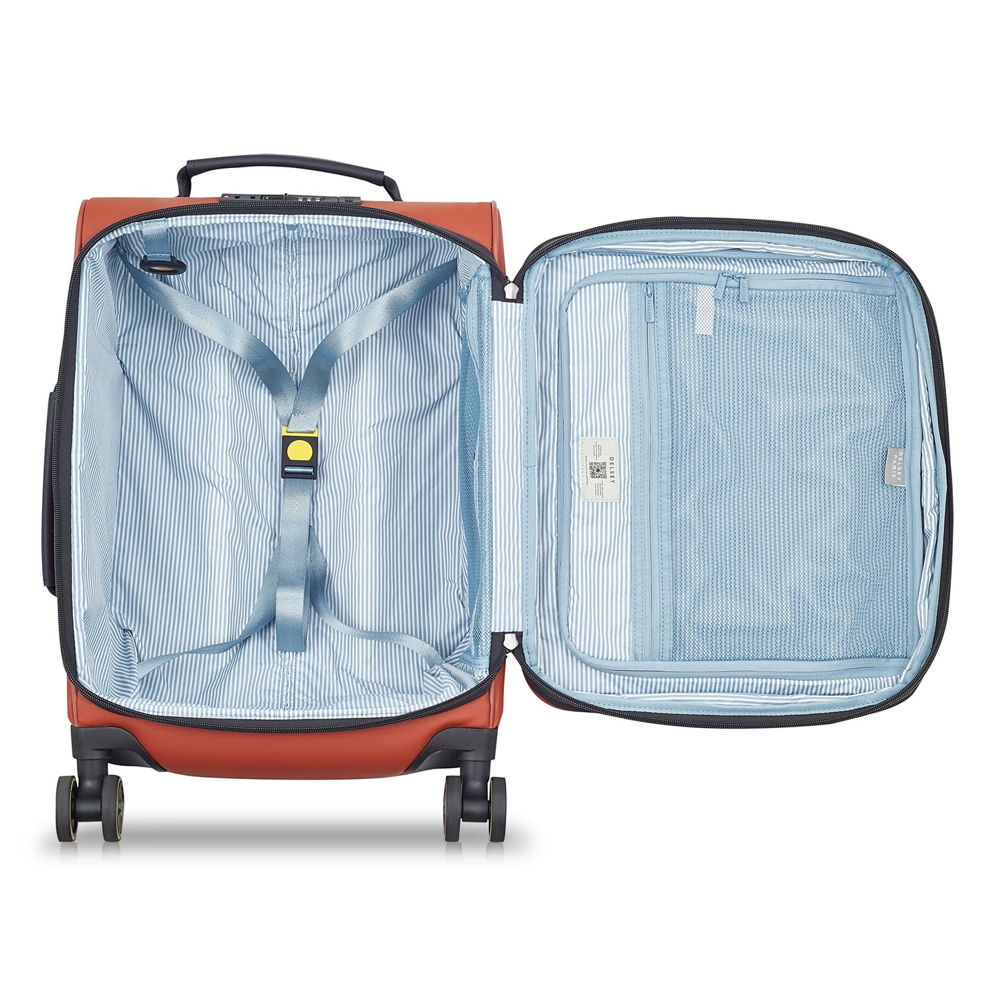 Delsey TURENNE SOFT - Expandable Carry-On Spinner - Brick Red
