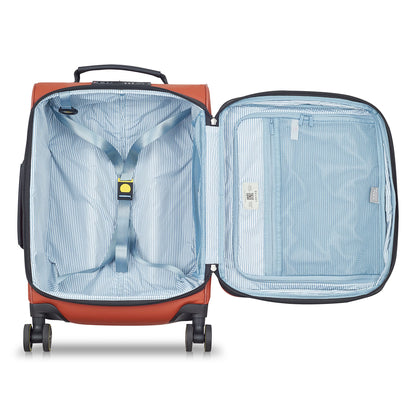 Delsey TURENNE SOFT - Expandable Carry-On Spinner - Brick Red