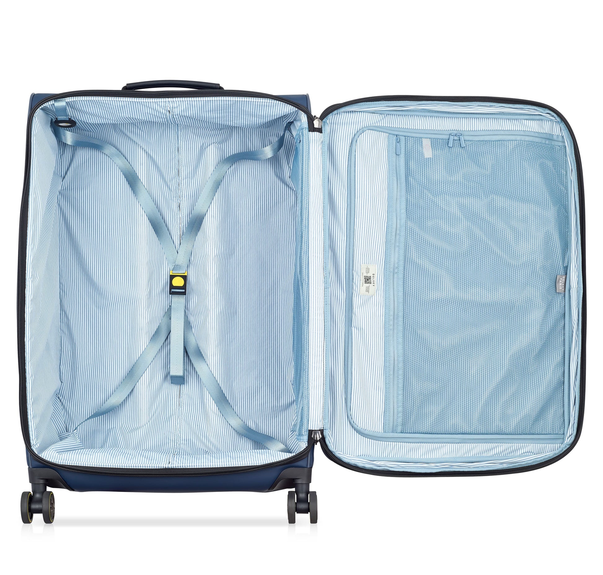 Delsey Turenne Soft - Large Expandable Spinner - Navy