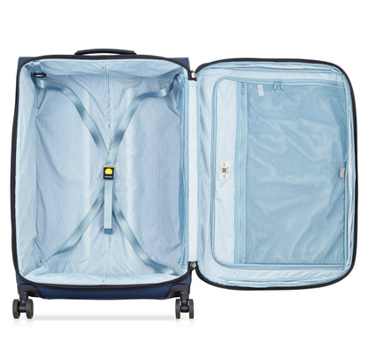 Delsey Turenne Soft - Large Expandable Spinner - Navy