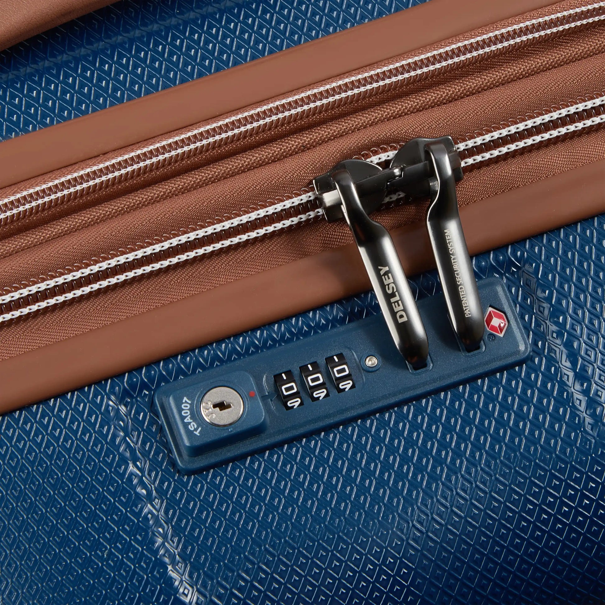 Delsey CARROUSEL - Medium Expandable Spinner - Navy