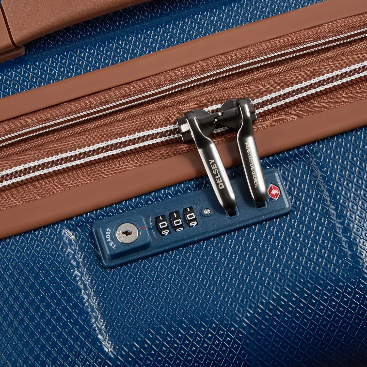 Delsey CARROUSEL - Large Expandable Spinner - Navy