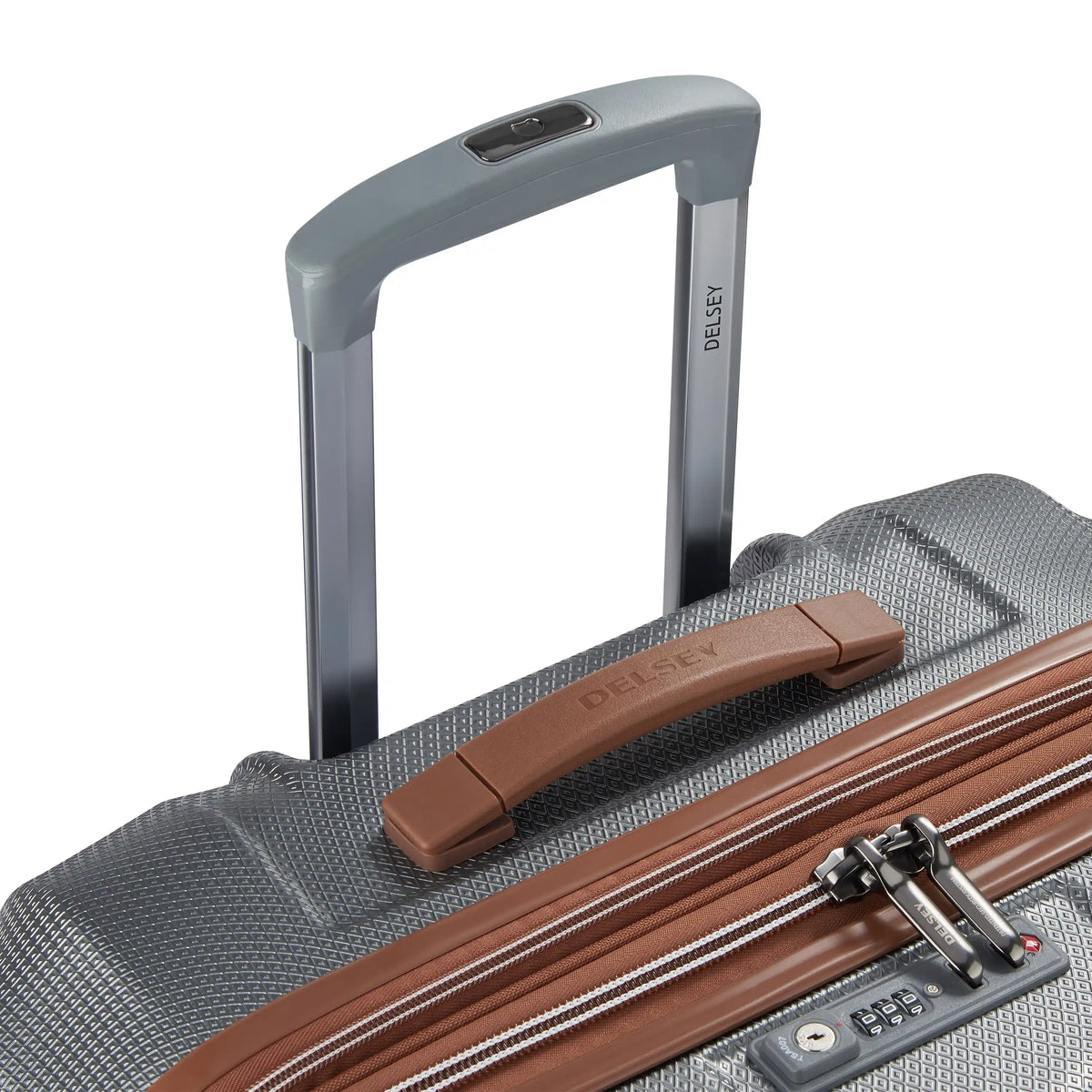 Delsey CARROUSEL - Large Expandable Spinner - Platinum