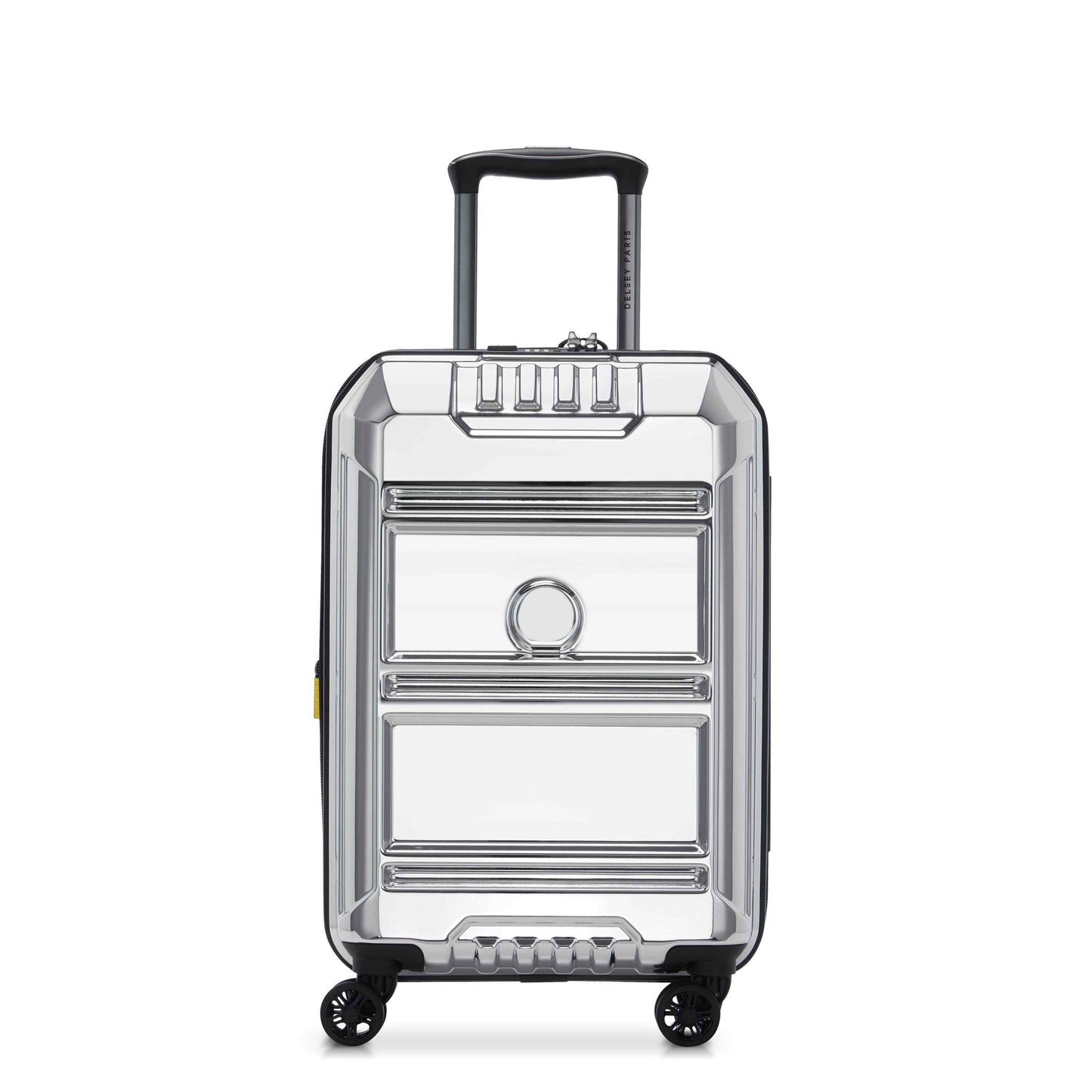 Delsey Rempart - Limited Edition Carry-On Expandable Spinner - Chrome
