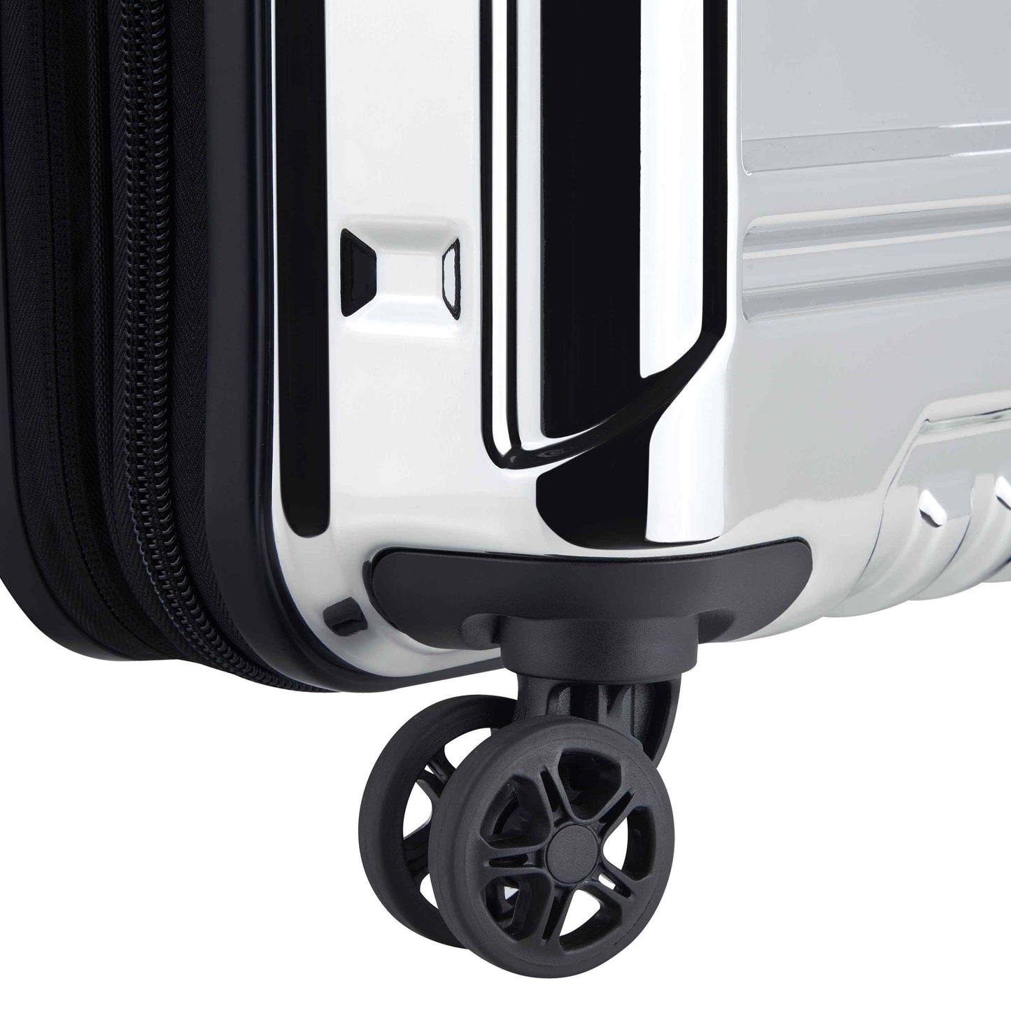 Delsey Rempart - Limited Edition Carry-On Expandable Spinner - Chrome