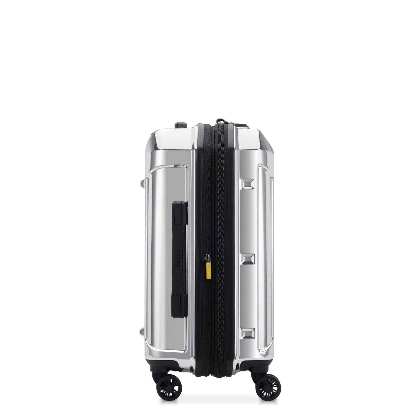 Delsey Rempart - Limited Edition Carry-On Expandable Spinner - Chrome