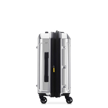 Delsey Rempart - Limited Edition Carry-On Expandable Spinner - Chrome