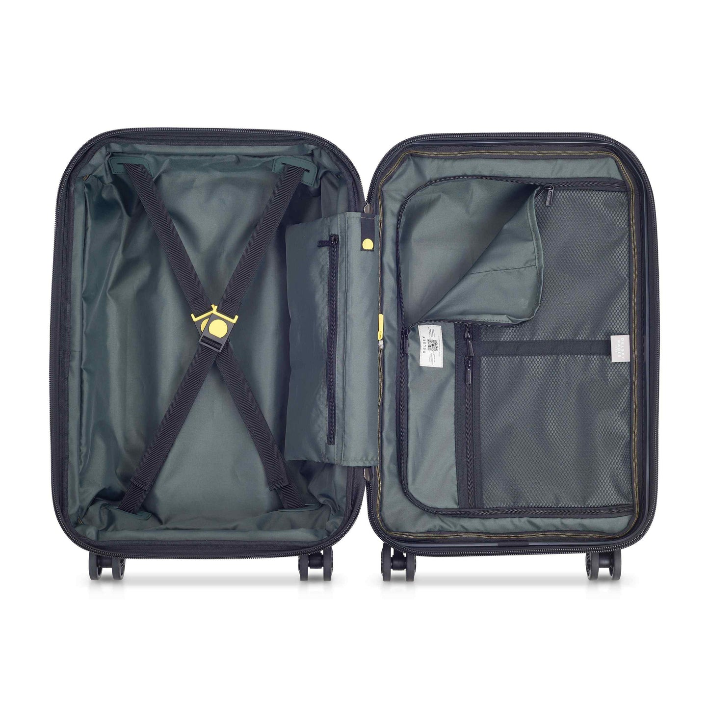 Delsey Rempart - Limited Edition Carry-On Expandable Spinner - Chrome
