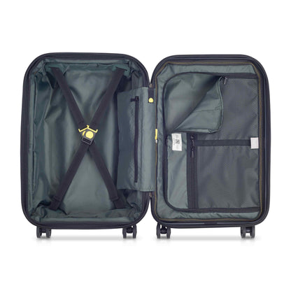 Delsey Rempart - Limited Edition Carry-On Expandable Spinner - Chrome