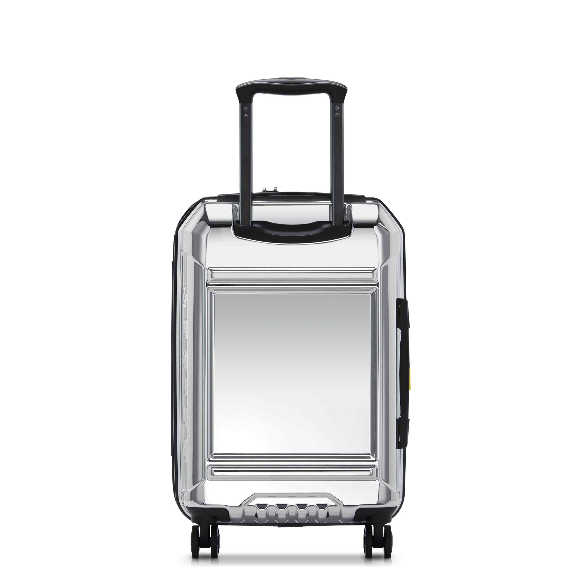 Delsey Rempart - Limited Edition Carry-On Expandable Spinner - Chrome