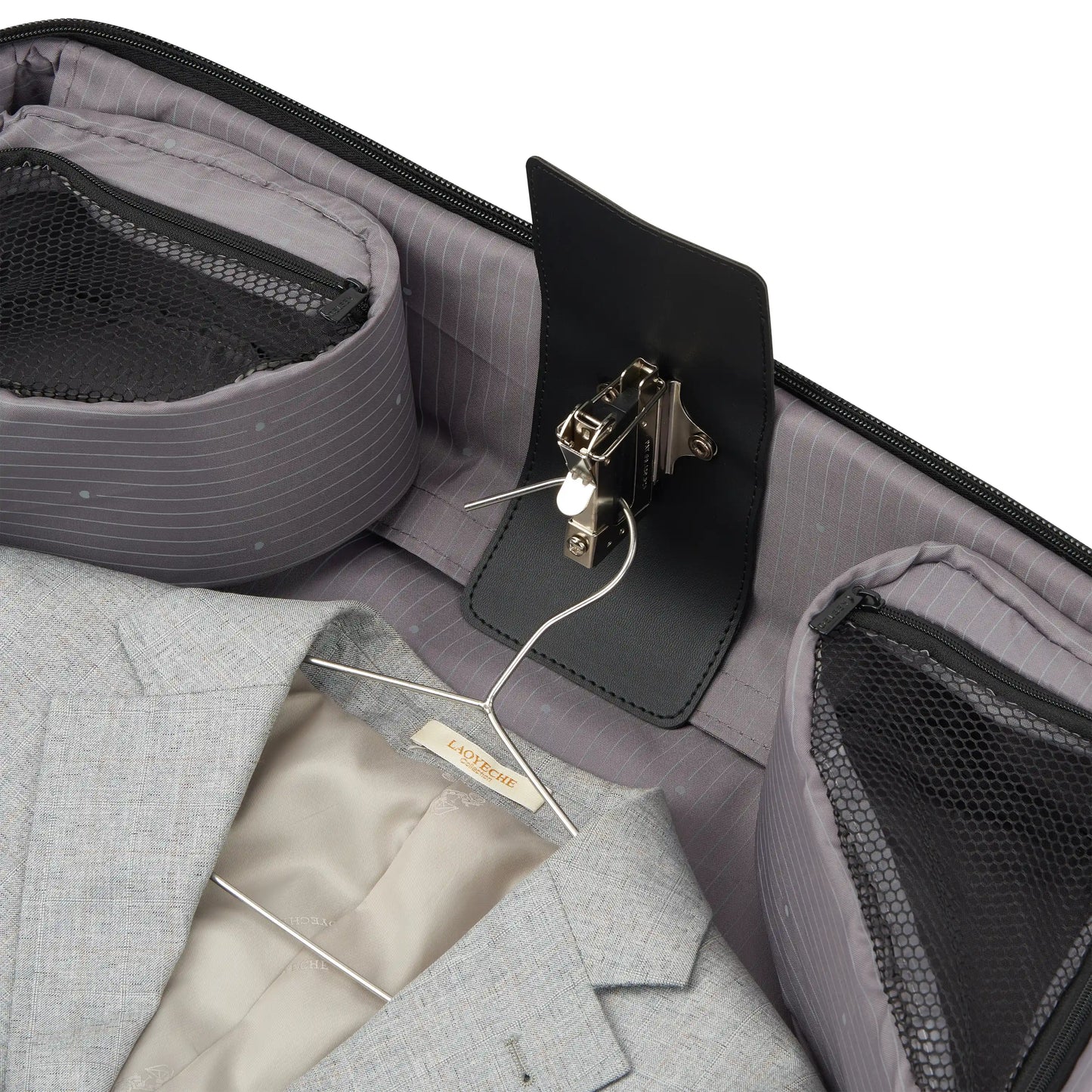 Delsey Helium DLX - Large Rolling Garment Bag - Black