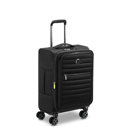 Delsey CRUISE 3.0 - Softside Carry-On Plus Expandable Spinner - Black