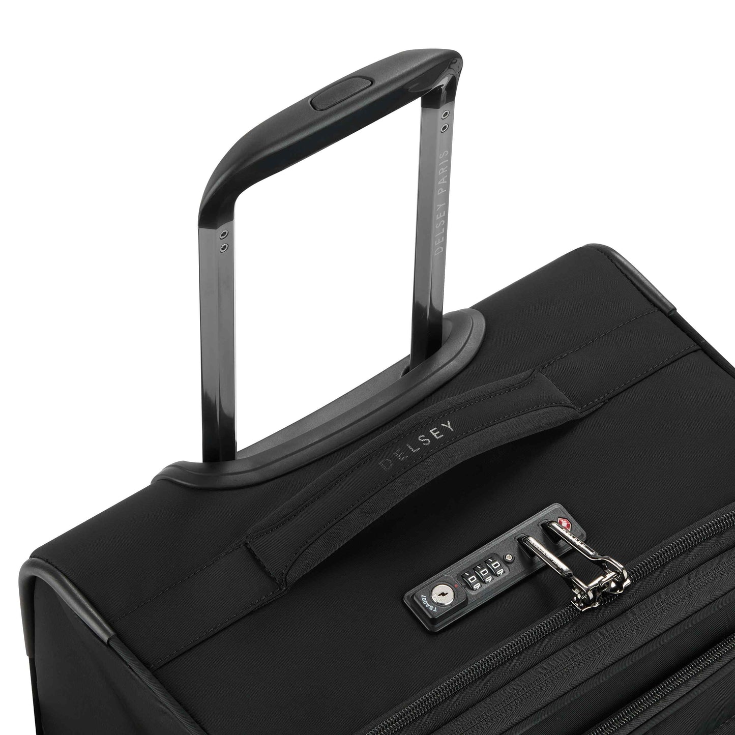 Delsey CRUISE 3.0 - Softside Carry-On Plus Expandable Spinner - Black