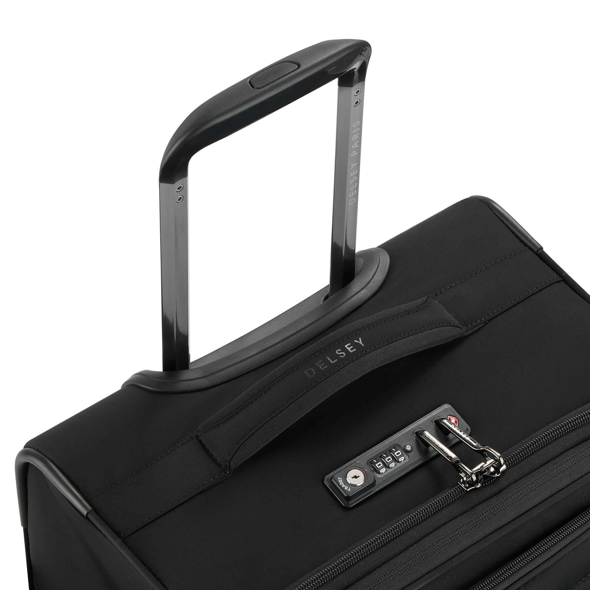 Delsey CRUISE 3.0 - Softside Carry-On Plus Expandable Spinner - Black