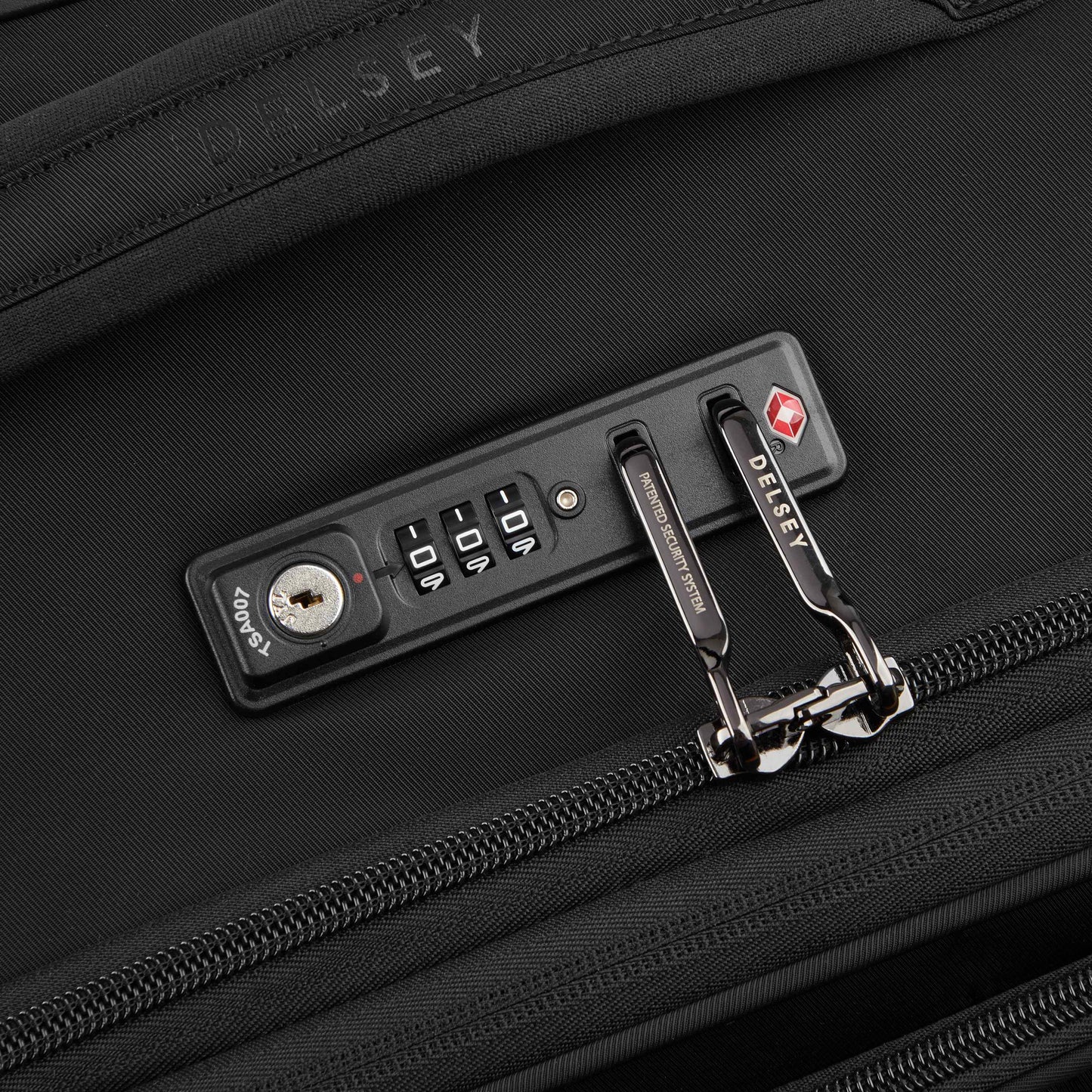 Delsey CRUISE 3.0 - Softside Carry-On Plus Expandable Spinner - Black