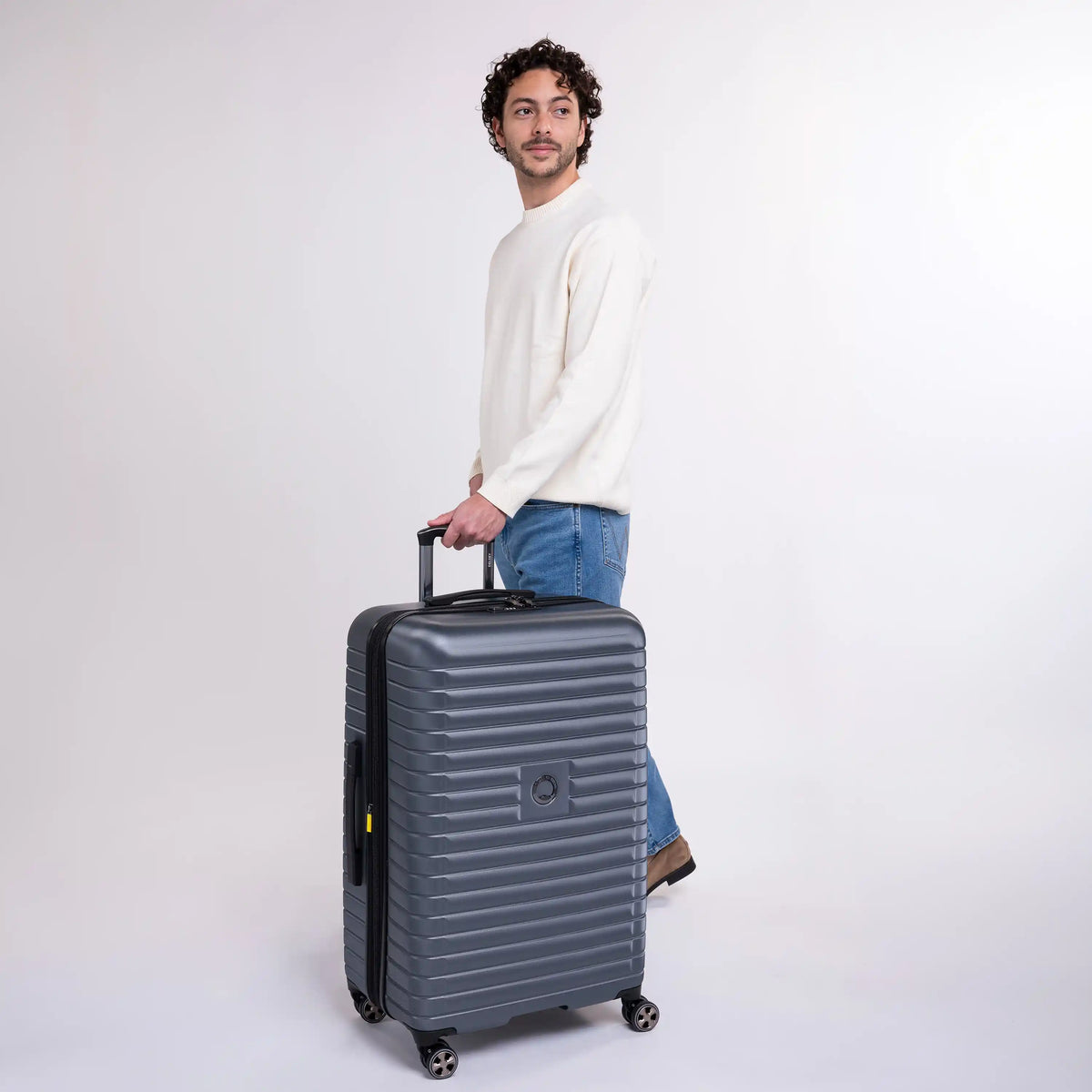 Delsey Cruise 3.0 - Large Expandable Spinner - Graphite