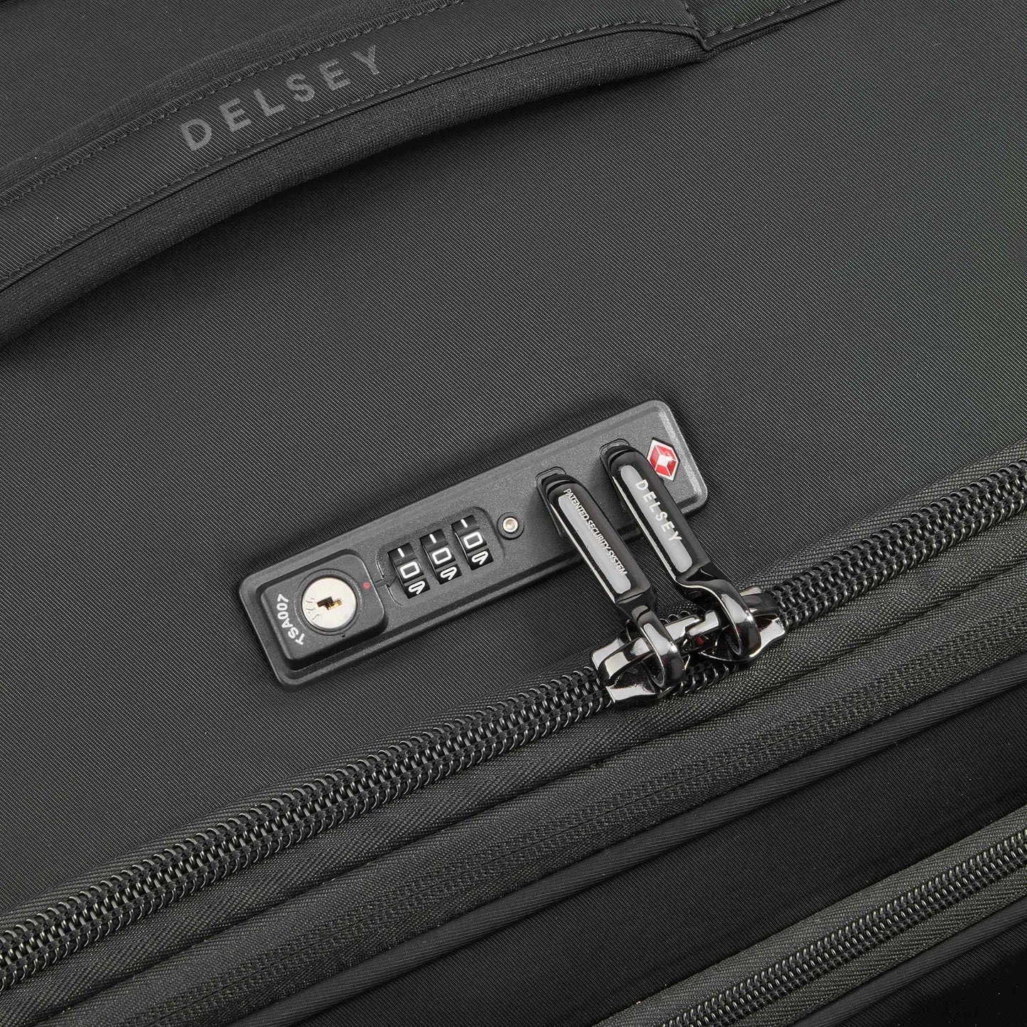 Delsey CRUISE 3.0 - Softside Large Expandable Spinner - Black