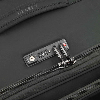 Delsey CRUISE 3.0 - Softside Large Expandable Spinner - Black