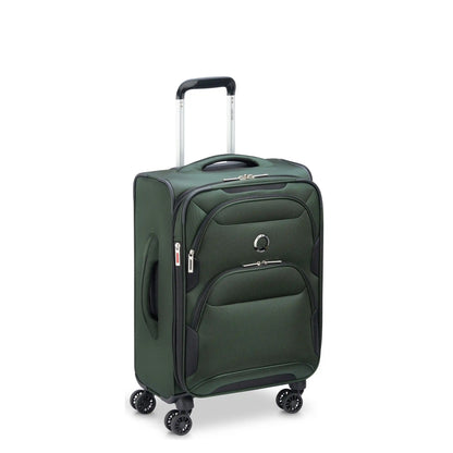 Delsey Sky Max 2.0 - Carry-On Plus Expandable Spinner - Green