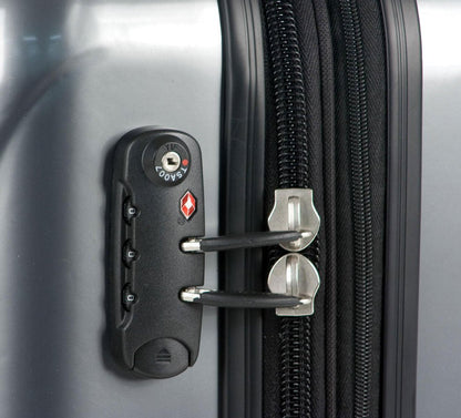 Delsey HELIUM AERO - 25" Expandable Spinner - Steel Grey