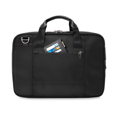 Briggs & Riley HTA Medium Expandable Briefcase - Black