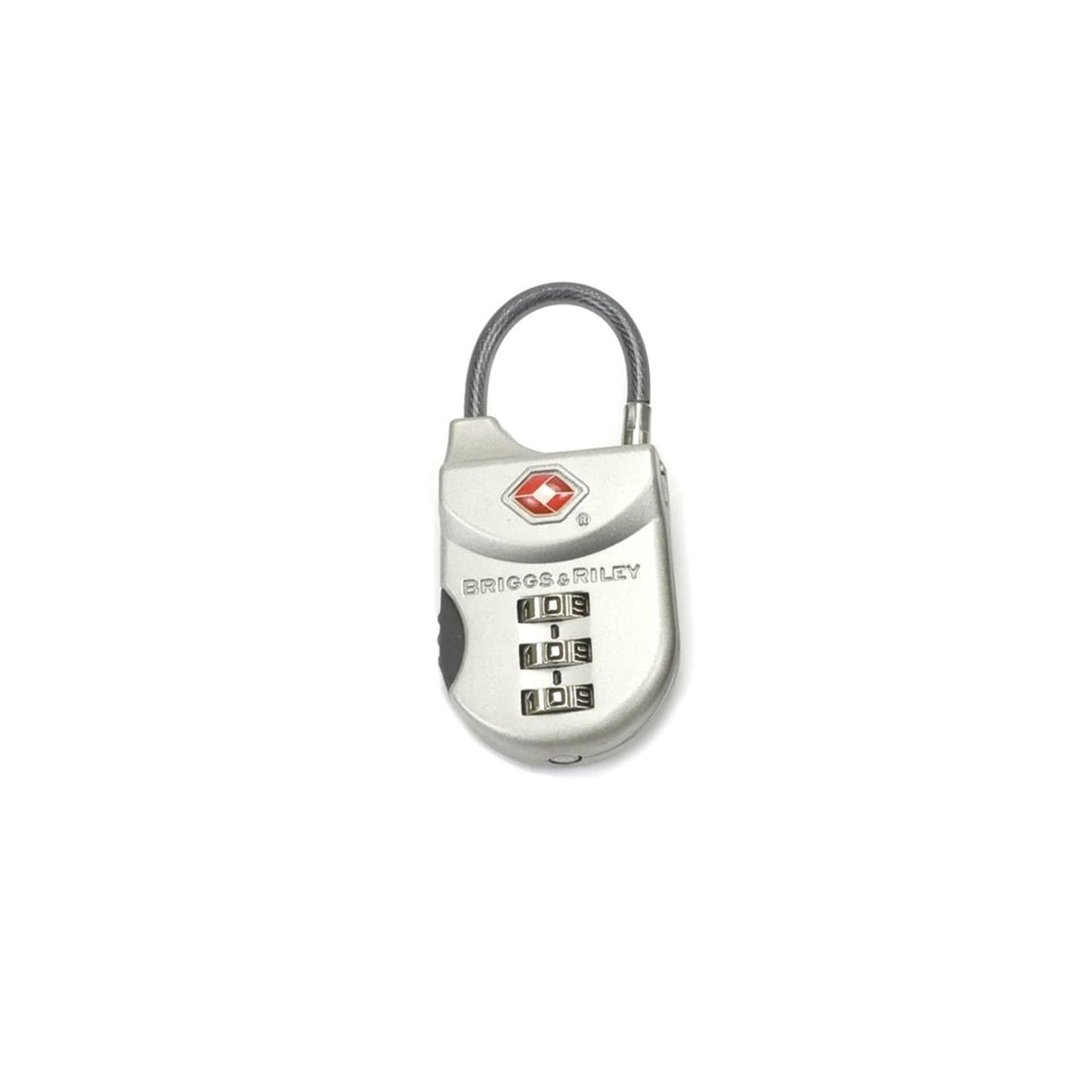 Briggs & Riley TSA Cable Luggage Lock (Metal) - Olive