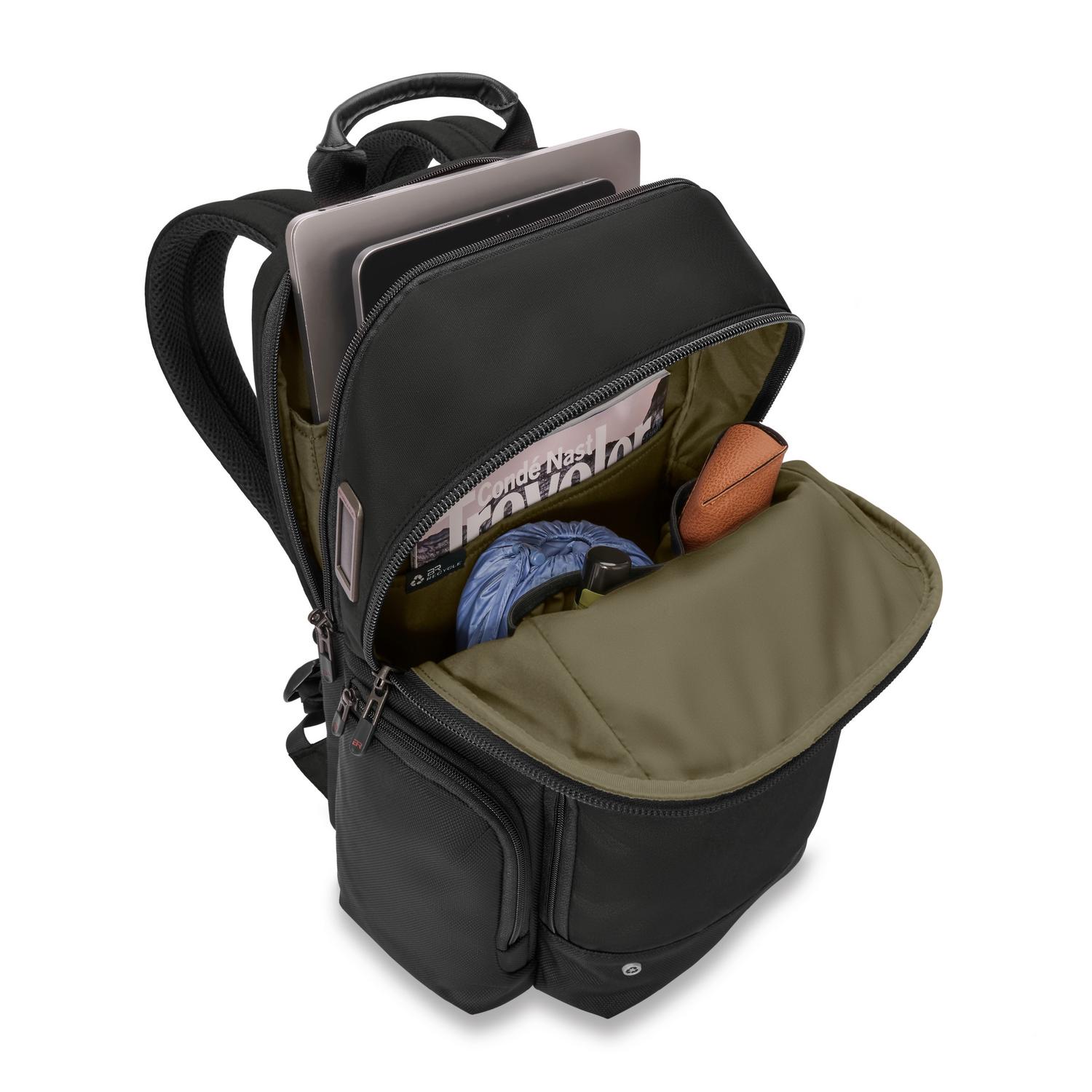 Briggs & Riley HTA Medium Cargo Backpack - Black