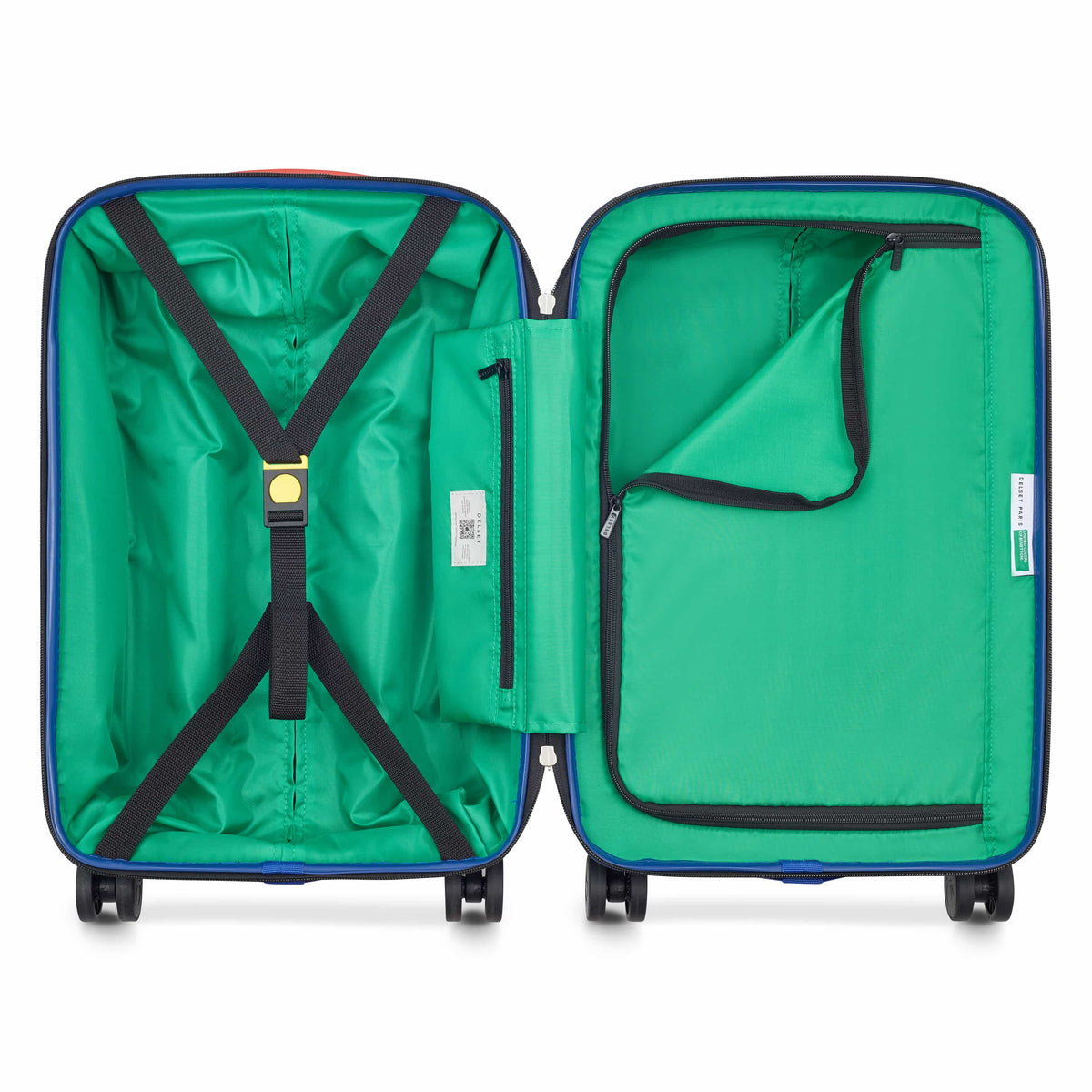 Delsey United Colors Of Benetton X DELSEY PARIS UNITED - Carry-On Spinner - White