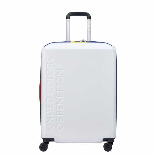 Delsey UNITED (United Colors Of Benetton X DELSEY PARIS) UNITED - Medium Spinner - White