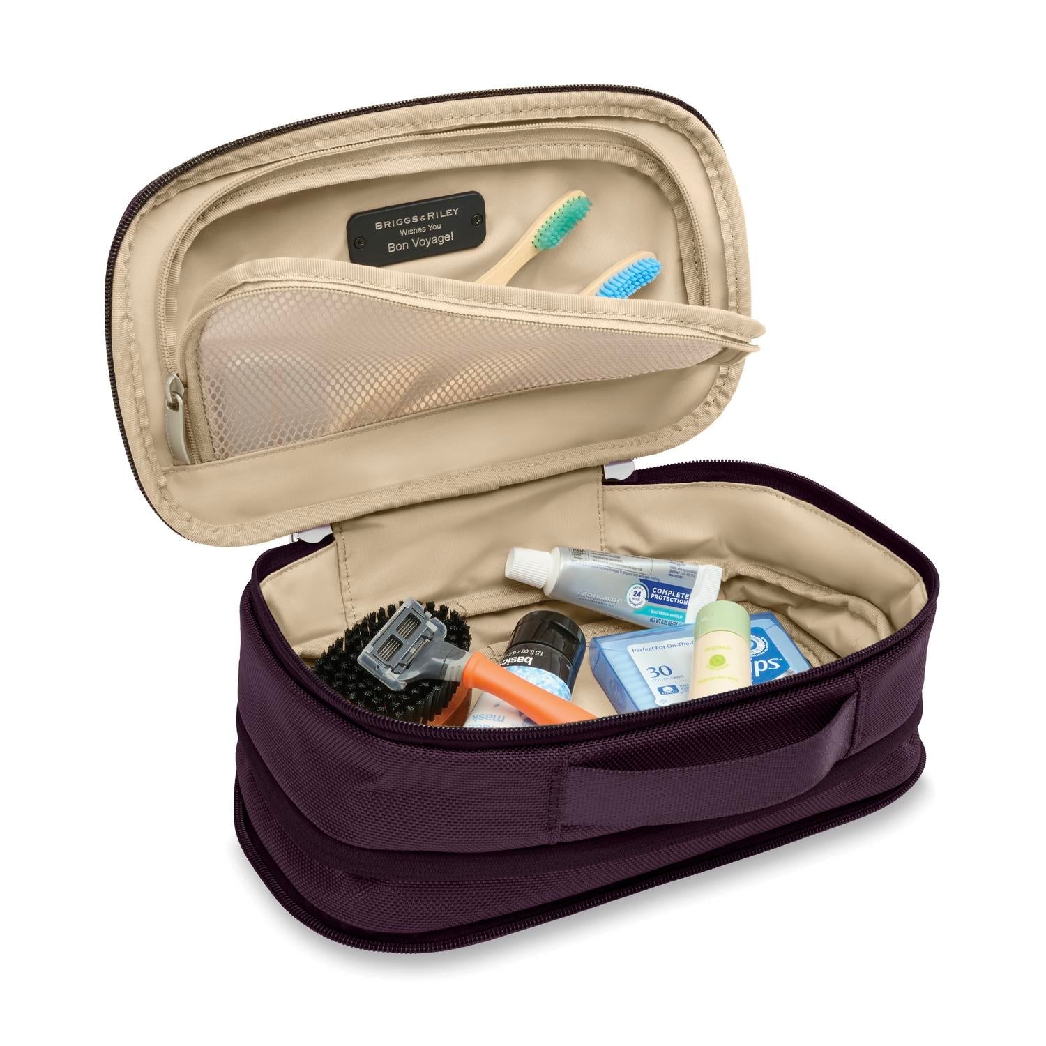 Briggs & Riley Baseline Expandable Essentials Kit - Plum