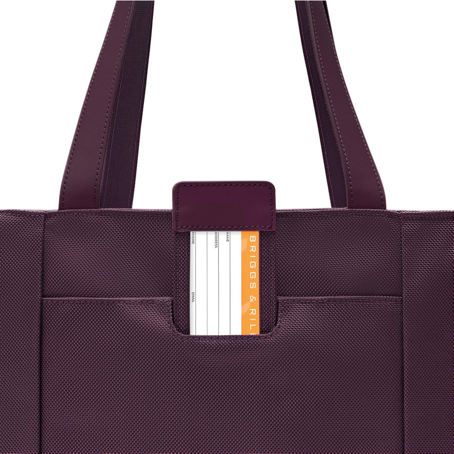 Briggs & Riley Baseline Traveler Tote - Plum