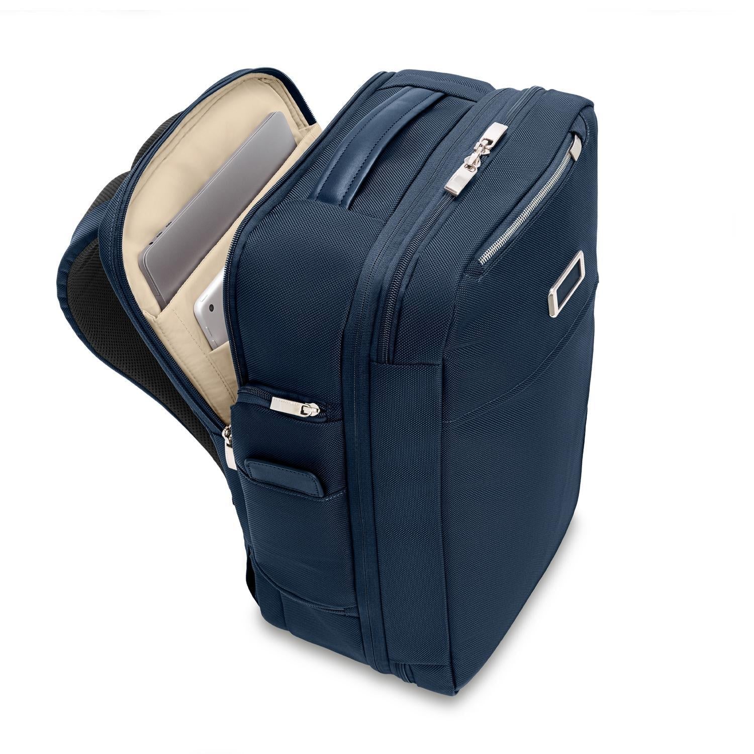 Briggs & Riley Baseline Medium Convertible Backpack - Navy