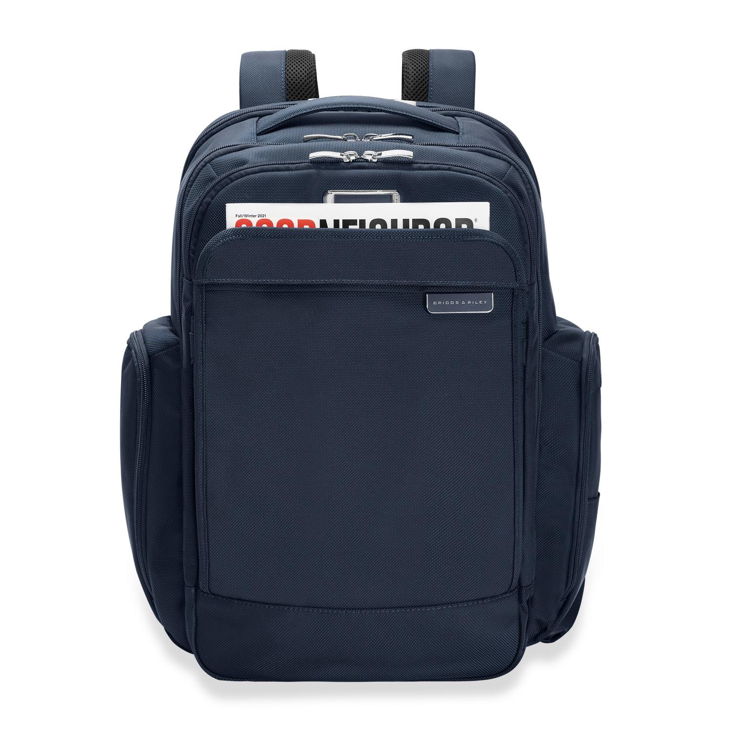 Briggs & Riley Baseline Traveler Backpack - Navy