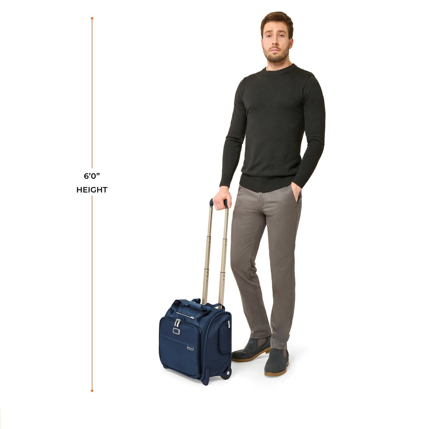 Briggs & Riley Baseline 2-Wheel Cabin Bag - Black