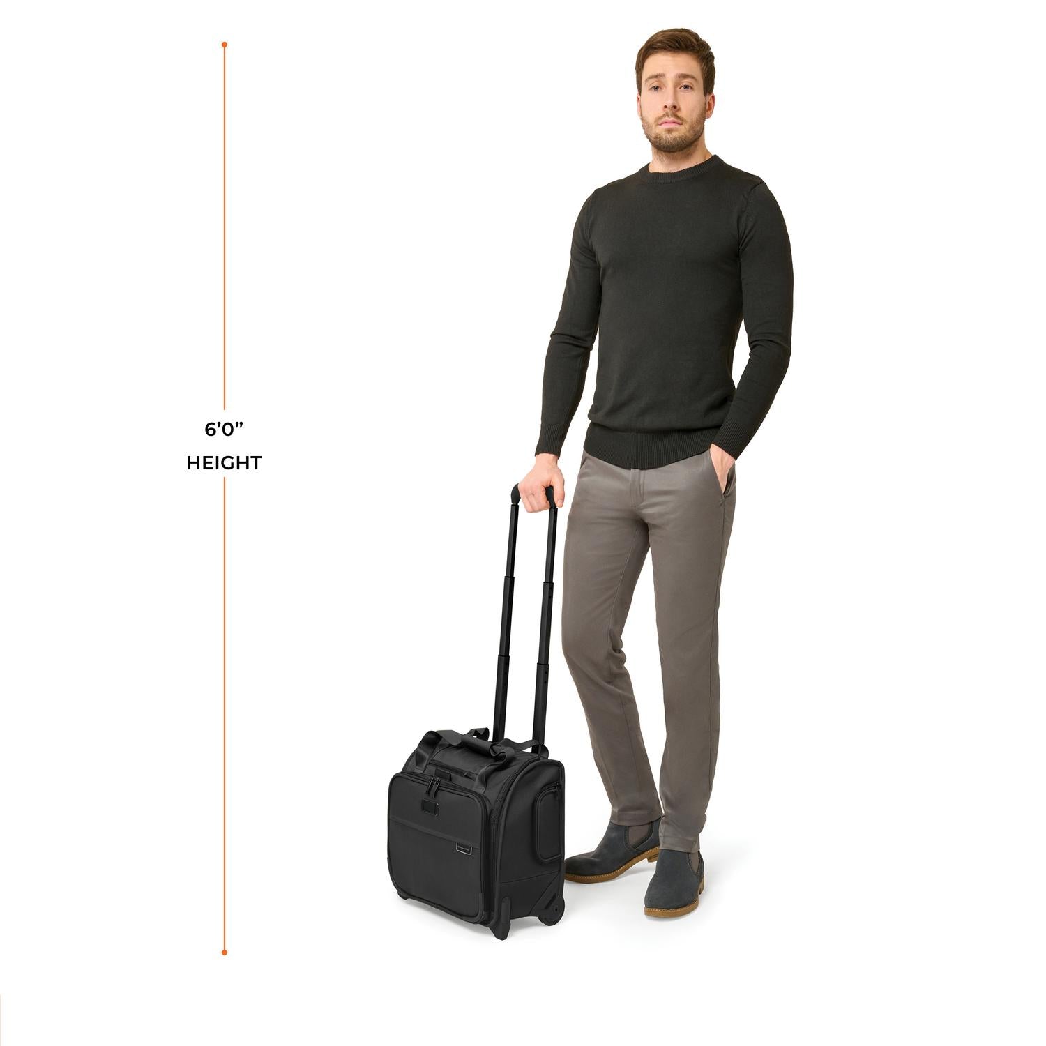 Briggs & Riley Baseline 2-Wheel Cabin Bag - Black