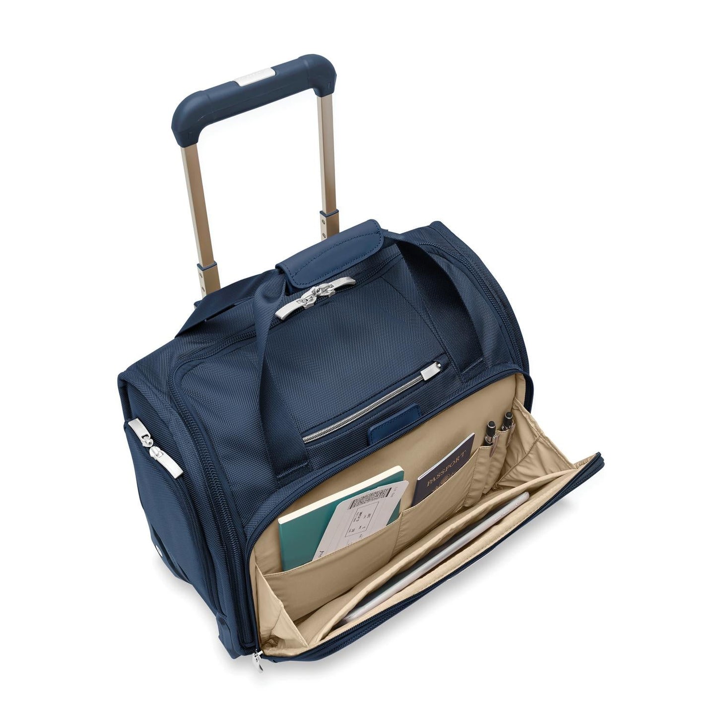 Briggs & Riley Baseline 2-Wheel Cabin Bag - Navy