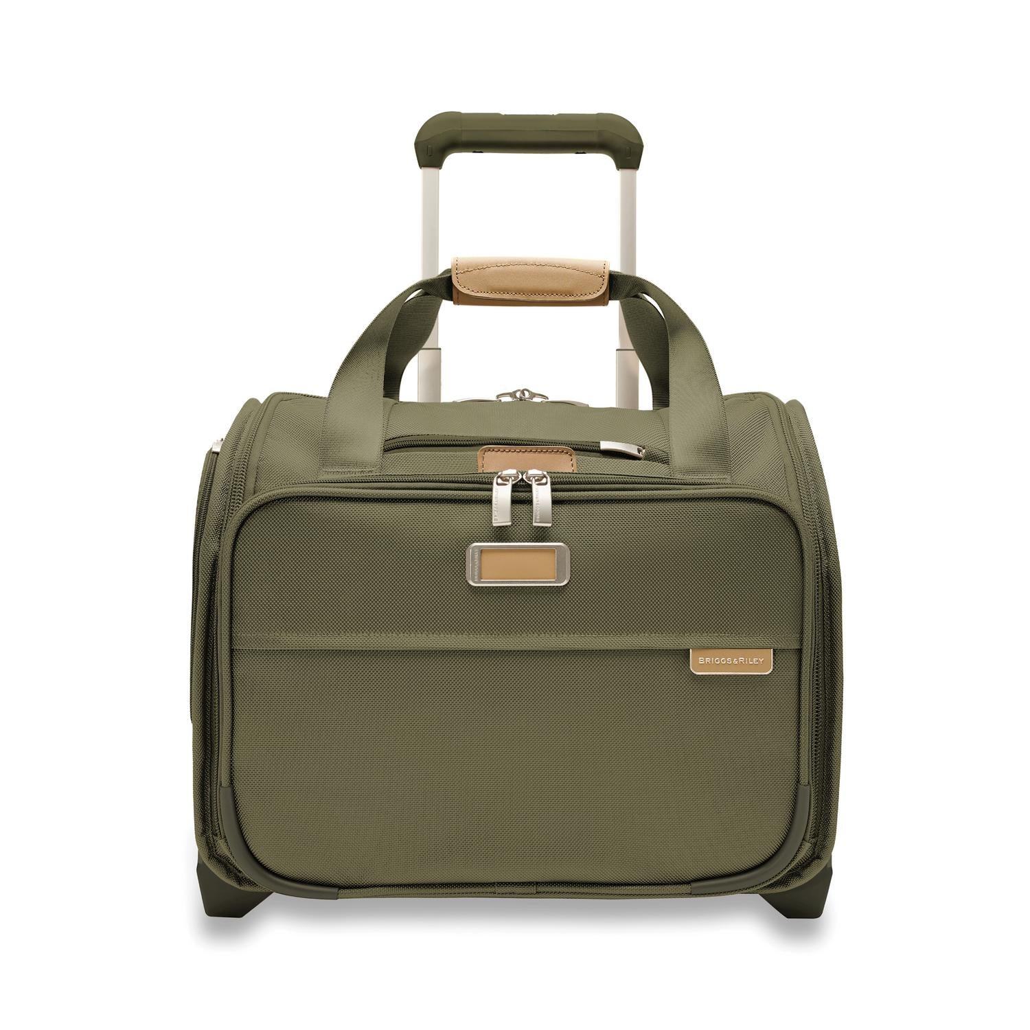 Briggs & Riley Baseline 2-Wheel Cabin Bag - Olive