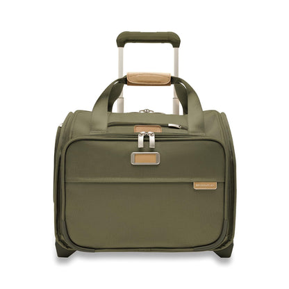 Briggs & Riley Baseline 2-Wheel Cabin Bag - Olive