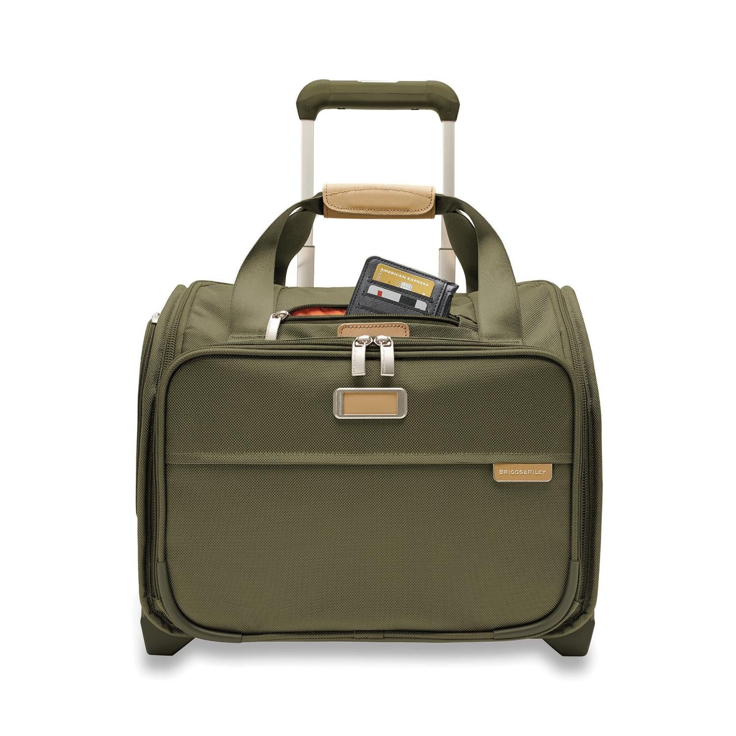 Briggs & Riley Baseline 2-Wheel Cabin Bag - Olive