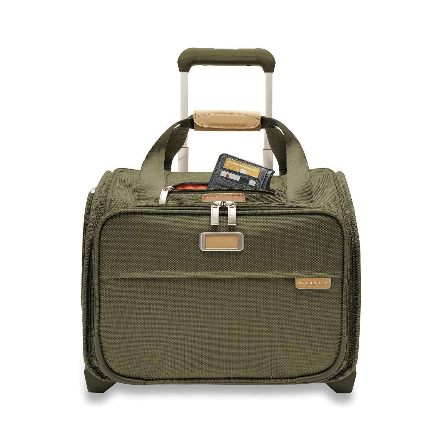 Briggs & Riley Baseline 2-Wheel Cabin Bag - Olive