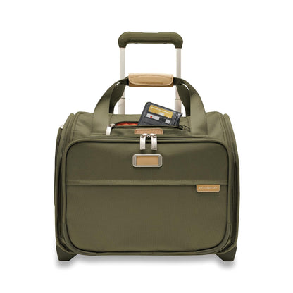 Briggs & Riley Baseline 2-Wheel Cabin Bag - Olive