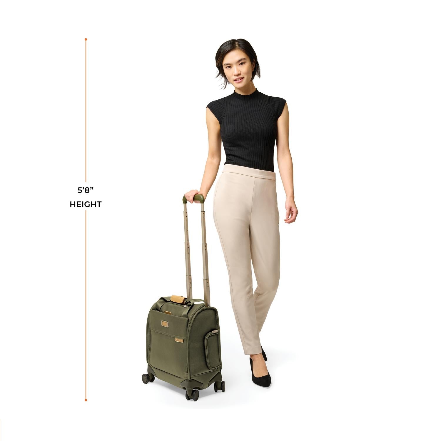 Briggs & Riley Baseline Cabin Spinner - Olive