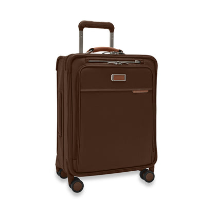 Briggs & Riley Baseline Global 21" Carry-On Expandable Spinner - Chocolate