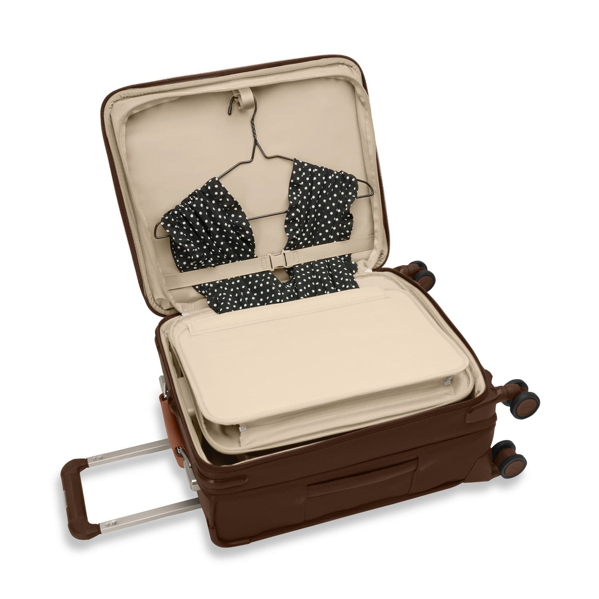 Briggs & Riley Baseline Global 21" Carry-On Expandable Spinner - Chocolate