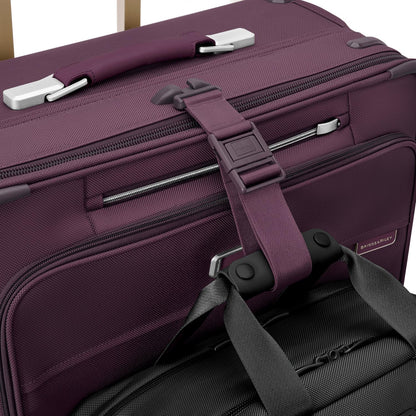 Briggs & Riley Baseline Global 21" Carry-On Expandable Spinner - Plum