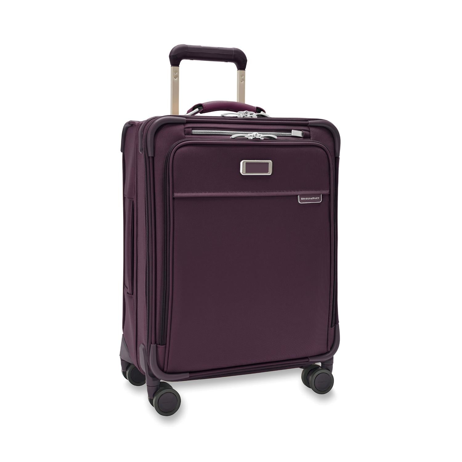 Briggs & Riley Baseline Global 21" Carry-On Expandable Spinner - Plum