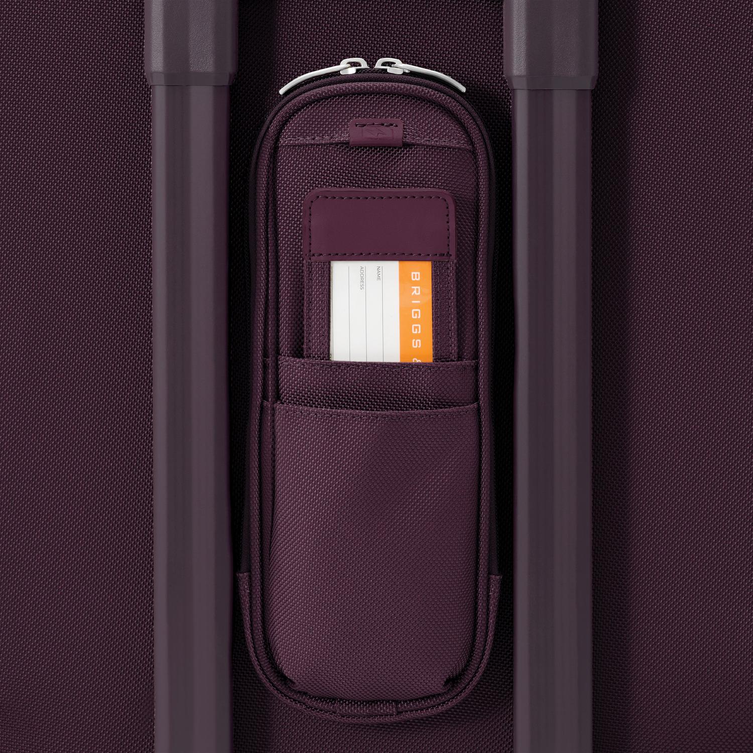Briggs & Riley Baseline Global 21" Carry-On Expandable Spinner - Plum