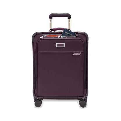 Briggs & Riley Baseline Global 21" Carry-On Expandable Spinner - Plum