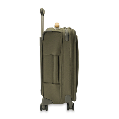 Briggs & Riley Baseline Global 21" Carry-On Expandable Spinner - Olive
