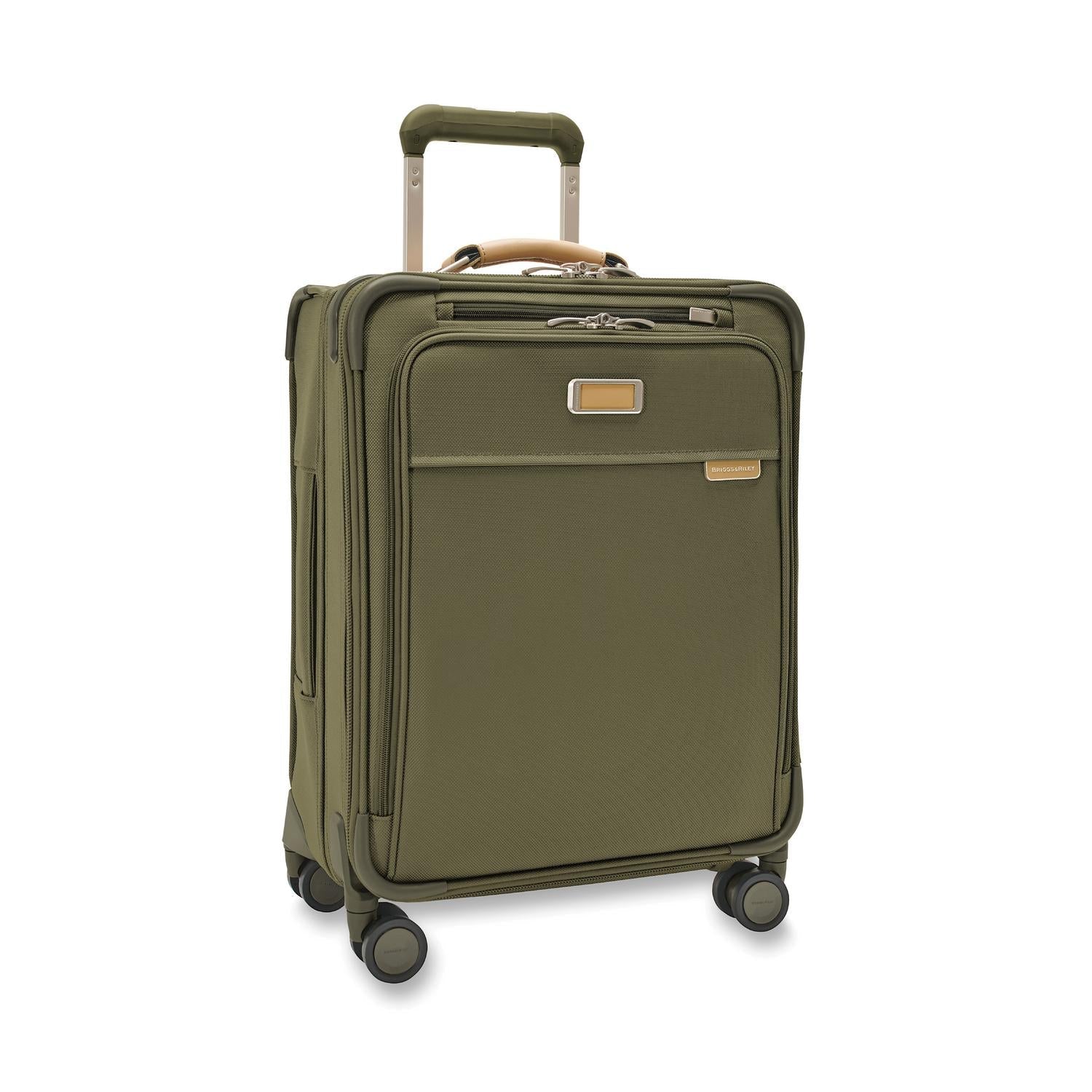 Briggs & Riley Baseline Global 21" Carry-On Expandable Spinner - Olive